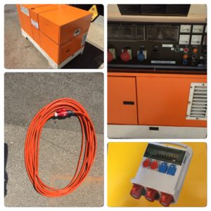 Kit production d'énergie pour manifestation