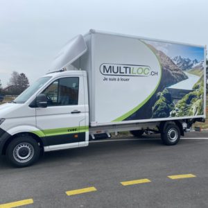À louer chez Multiloc véhicule de transport VW Crafter
