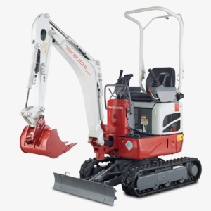 Mini-pelle sur chenilles 1.2 tonne
